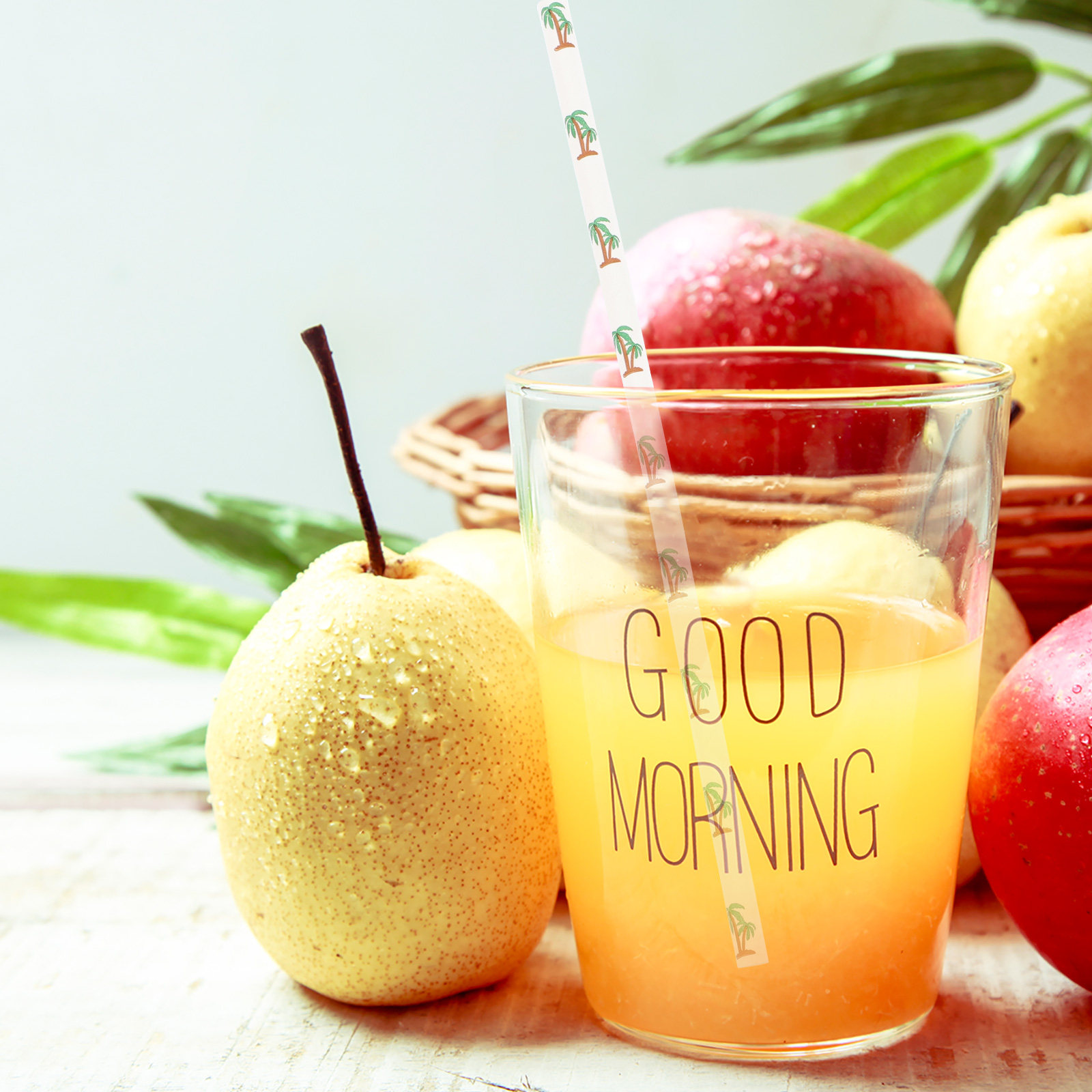 100Pcs Eco Friendly Paper Stra - Paper Straw Color 评论和价格