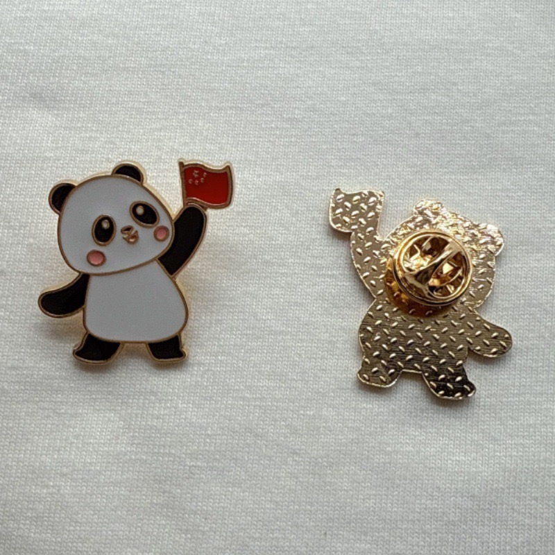 6pcs Cartoon China Panda Badge - Event Party 评论和价格