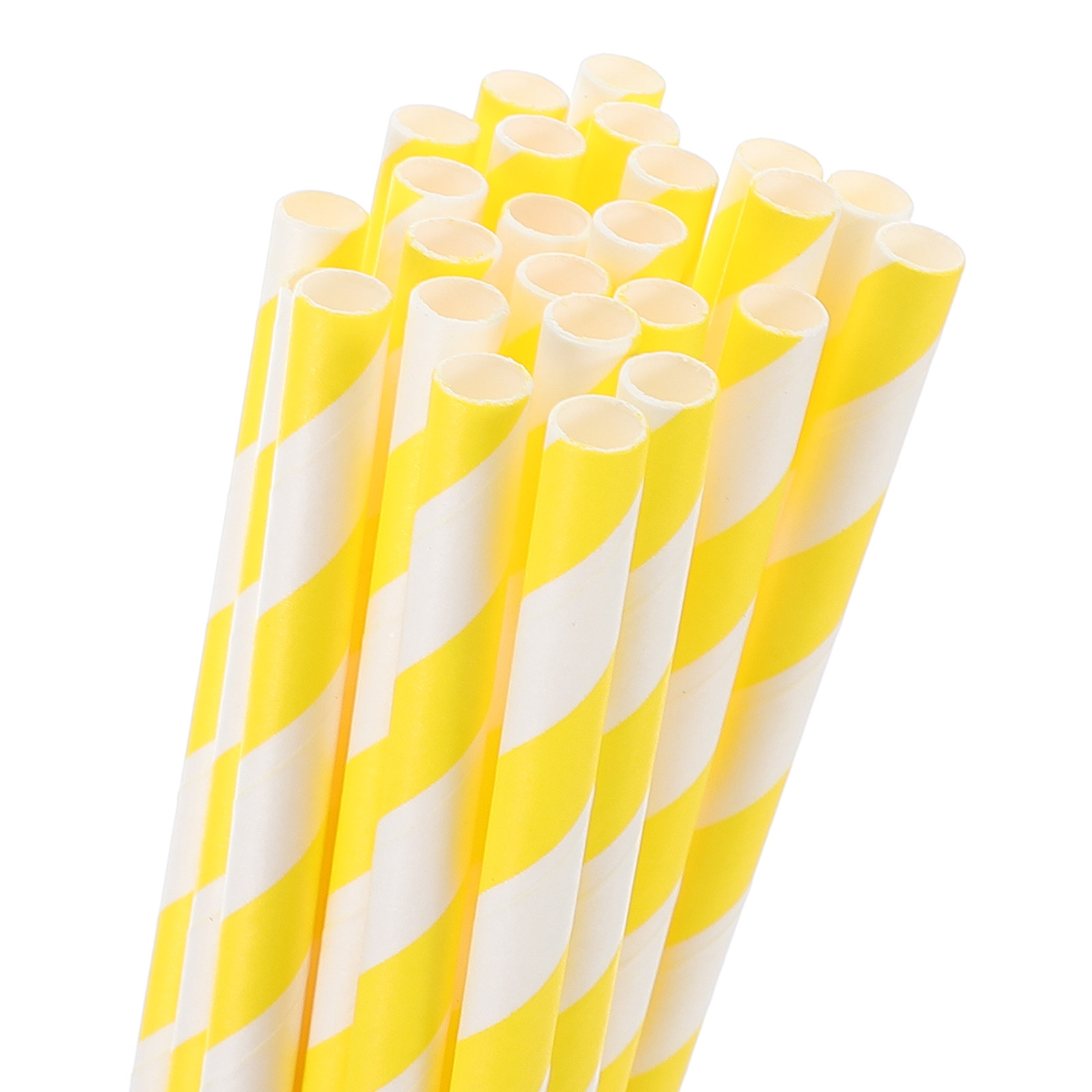 100Pcs Colorful Paper Straws M - Paper Straw Color 评论和价格