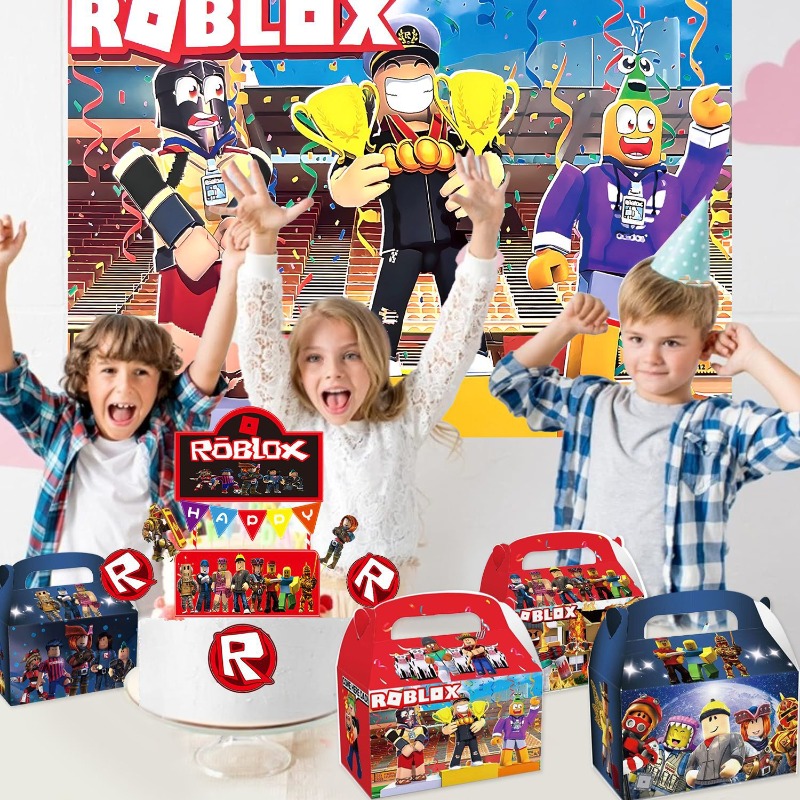 Roblox Game Peripheral Cartoon - Party Favor Bag 评论和价格