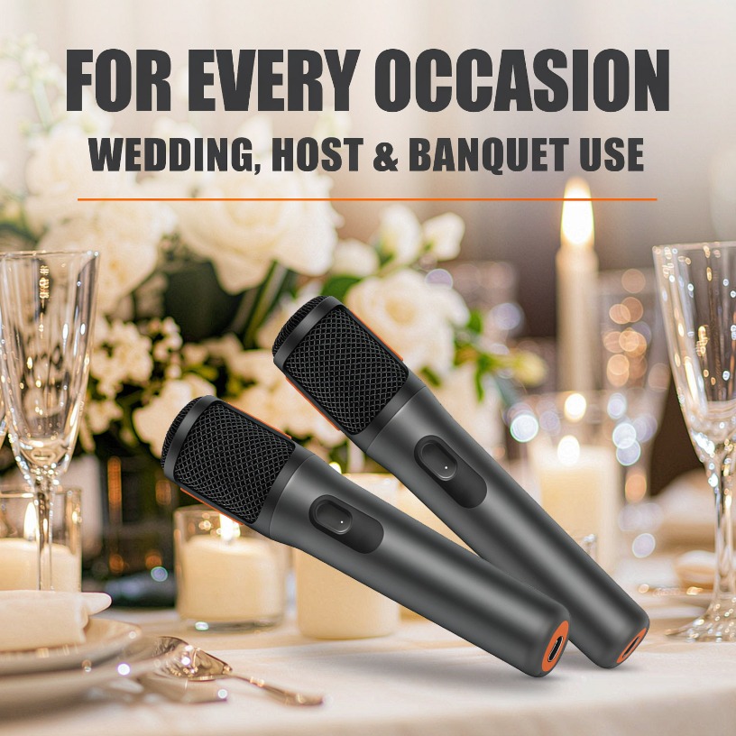 Wireless Microphone Dual Handh - Event & Party Supply Photos 评论和价格