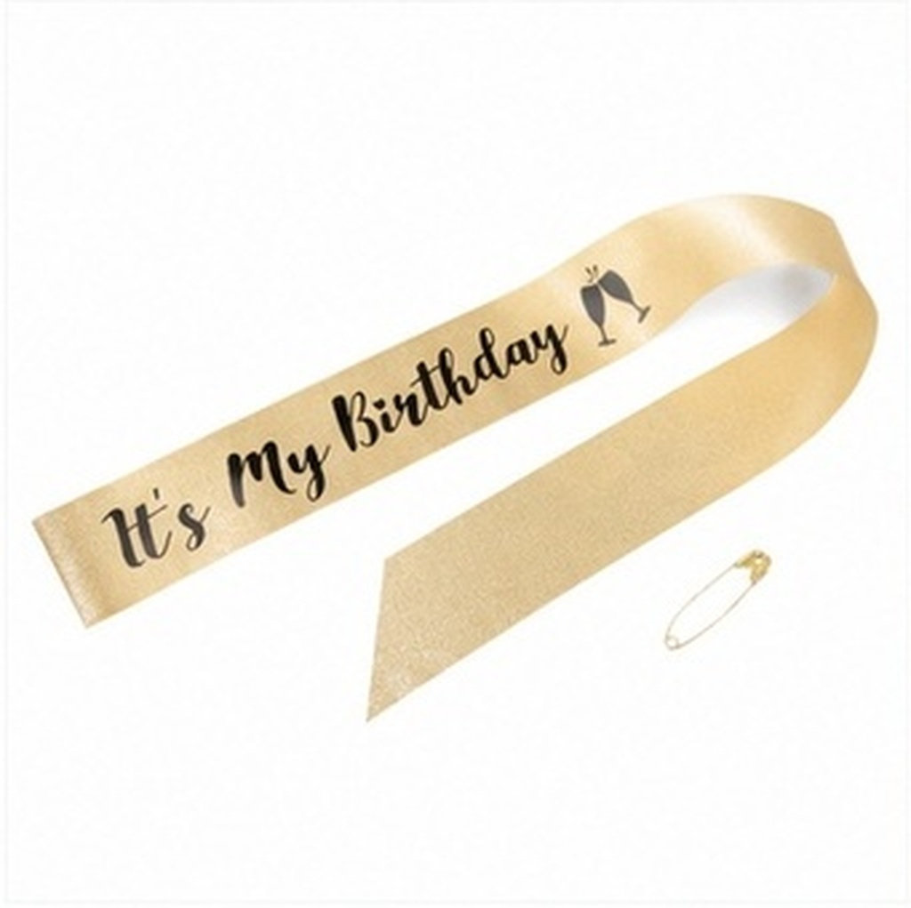 1Pcs Birthday Party Sash Glitt - Birthday Sash Glitter 评论和价格