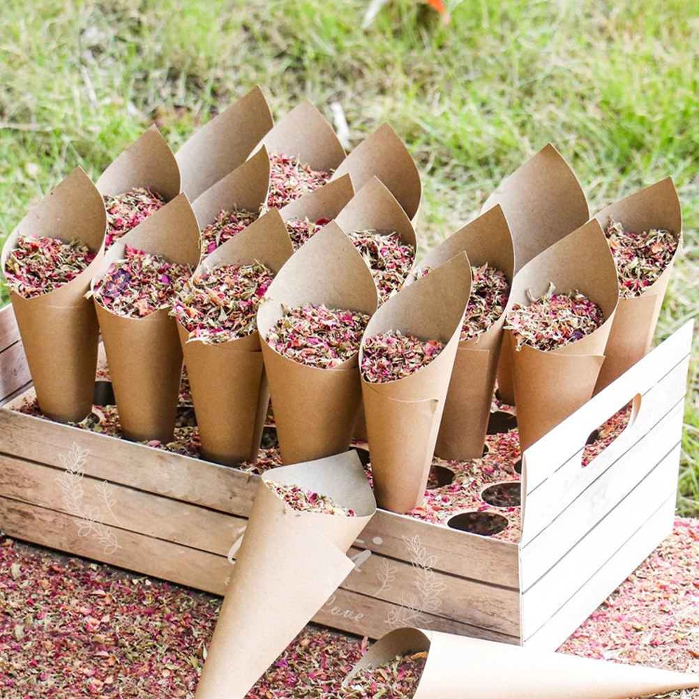 90Pcs Paper Confetti Petal Con - Papercraft Supply Confetti 评论和价格