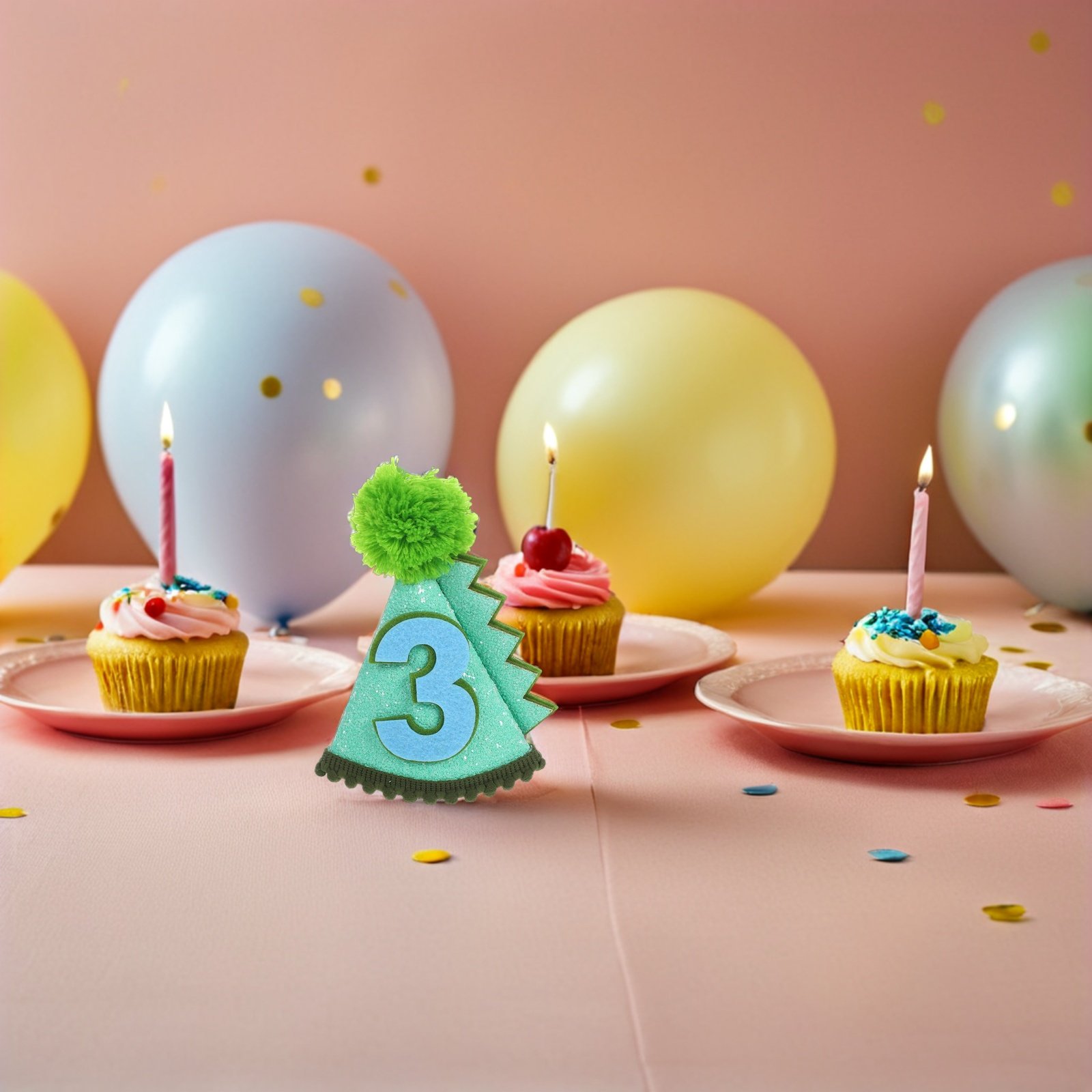 Kids Dinosaur Birthday Hat Con - Party Hat Cone 评论和价格