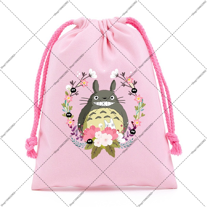 Totoro Cotton Cute Drawstring  - Party Favor Bag 评论和价格